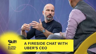 Uber CEO Dara Khosrowshahi at Skift Global Forum 2023