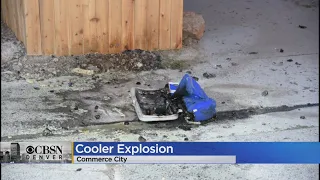 Cooler Explodes At 3 A.M., Commerce City Police Search For Truck