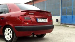 CITROEN XSARA TD SMOKE DIESEL POWER exhaust sound