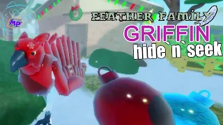 Грифон играет в прятки с подарком в семье птиц | roblox feather family griffin | Multikplayer