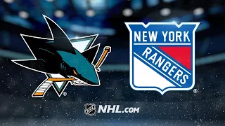 Jones, Couture lead Sharks to 4-1 win against Rangers