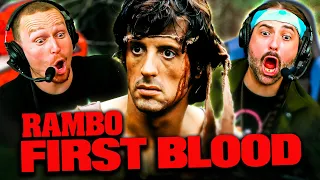 FIRST BLOOD (1982) MOVIE REACTION!! Rambo | Sylvester Stallone | Full Movie Review