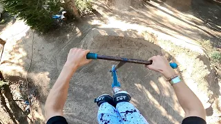 SENDING INSANE DIRT SCOOTER JUMPS.