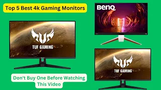 Best 4k Gaming Monitors 2024 (Don't Buy One Before Watching This Video)