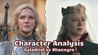 Rings of Power GALADRIEL vs. House of the Dragon RHAENYRA | Anatomy of a Character