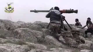 Syrian Rebel Recoilless Rifle In Action