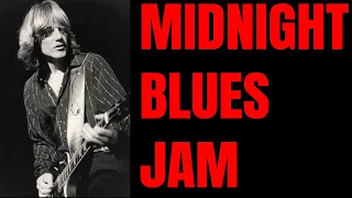 Midnight Blues Jam | Snowy White Style Guitar Backing Track (E Minor)