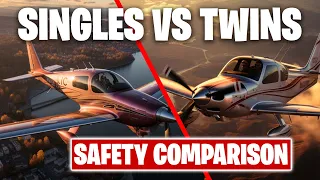 Singles vs Twins Aircraft : Which One Is Safer?