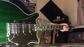 Axe fxII, mark2,  Me trying to get a Brian May Sound