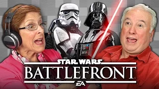 ELDERS PLAY STAR WARS BATTLEFRONT (Elders React: Gaming)