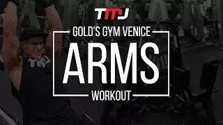 Arms Workout | In The Gym With Team MassiveJoes | Gold's Gym Venice | 2 Sep 2017