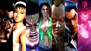 TEKKEN - All Opening Cinematics (TEKKEN 1 to TEKKEN 7) @ 1080p HD ✔