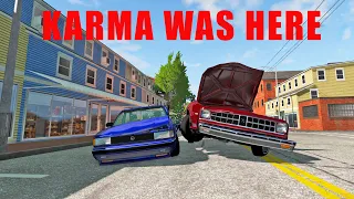 Instant Karma Crashes #1 | BeamNG Car Driving Game
