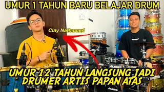 Umur 12 tahun udah jadi drummer artis papan atas! dari Coboy Junior sampai Rossa.