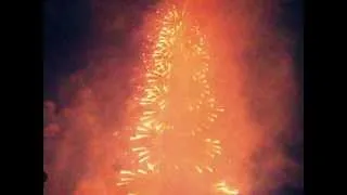 New Year's Eve 2013 Celebration in Downtown Dubai - Burj Khalifa Fireworks