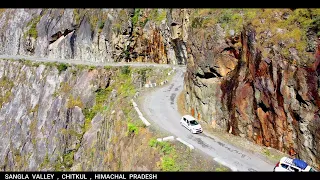 Drone view of Sangla  Valley || Karchham to Chitkul Road || Himachal Pradesh || Alok Raha
