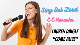 Lauren Daigle "Come Alive (Dry Bones)" BackDrop Christian Karaoke