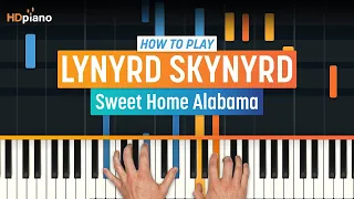 Piano Lesson for "Sweet Home Alabama" by Lynyrd Skynyrd | HDpiano (Part 1)