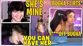 CLIX HEARTBROKEN After BUGHA Won't Stop FLIRTING With SOMMERSET On Live Stream! (Fortnite Funny)