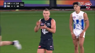 Carlton Blues V North Melbourne Final Siren| Round 7 2022| AFL