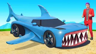 SHARK + SUPERCAR = INSANE! (GTA 5 DLC)