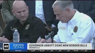 Governor Abbott signs new bills authorizing state officials to arrest migrants