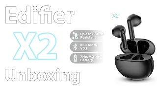 Edifier X2 - Mở hộp trên tay nhanh Edifier X3 - Có so sánh housing với TrueAir 2, Ugreen Hitune H3