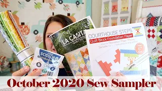 October 2020 Sew Sampler // UNBOXING!