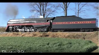 Norfolk Western 611 at Strasburg Railroad November 2022