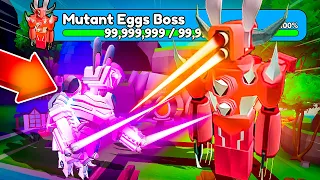 😱OMG!! 🔥 *NEW* SECRET EASTER BOSS!!🤯 EASTER UPDATE (part 2)🐰🥚 - Toilet Tower Defense