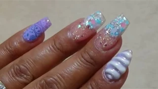 Unicorn Horn Nail Design: Acrylic and Gel Polish Options!