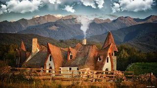 CLAY CASTLE of the VALLEY of FAIRIES - Castelul de lut din Valea Zânelor - ROMANIA