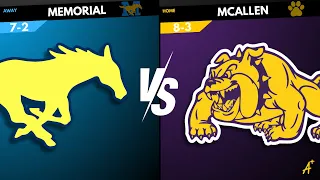 Volleyball  - Memorial HS Vs McAllen HS  | 2023 McAllen ISD