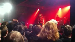 Opeth Mikael Åkerfeldt greets Crowd - Live Seattle 10-15-11