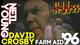 Neil Young David Crosby HELPLESS Farm Aid 1996 (VHS HD REMASTER)