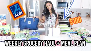 WEEKLY ALDI GROCERY HAUL + NEW AND EXCITING THINGS AT ALDI | HOW I PLAN MEALS FOR THE WEEK