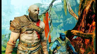 Кратос и Атрей впервые встречают Брока: GOD OF WAR (2018)  PS4 PRO FULL HD 1080P