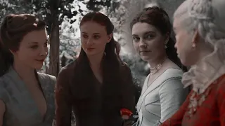 Alicent & Rhaenyra + Sansa & Margaery || i don't think it's foolish