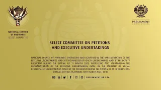 Select Committee on Petitions and Executive Undertakings, 10th March 2022
