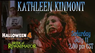 Kathleen Kinmont Interview - Halloween 4, Bride of Reanimator, Renegade and more!