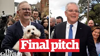 Election 2022: Morrison and Albanese offer last pitch to Australia before casting their votes