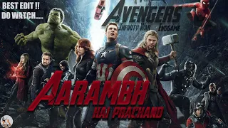 AVENGERS| AARAMBH HAI PRACHAND | Infinity War+Endgame