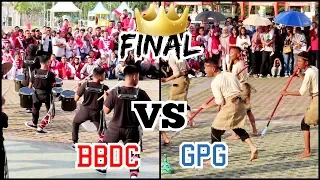 JUARA FINAL DRUM BATTLE BBDC Bahana Barelang Drum Corps VS GPG Gita Pratama Gemilang Batam 2019