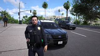 LSPDFR: LAPD Realistic Patrol - Officer Life (GTA5) #gta5 #lspdfr #4k