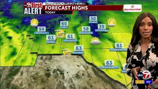 StormTrack Weather: Cooler and not a windy Wednesday