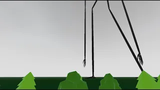 Roblox Trevor Henderson Tall shadow. short ANIMATION