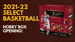 2021-22 Select Basketball Hobby Box Opening & Review!