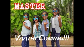 Vaathi Coming Master Cover Song | Bambino Barbies | Kids dance video