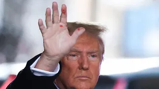 What Are the Mysterious Red Marks on Donald Trump's Hand?