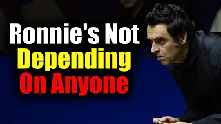 Ronnie O'Sullivan Confidently Dominated His Opponent!